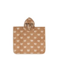 Poncho de Bain Éponge - Jacquard - Teddy bear Biscuit