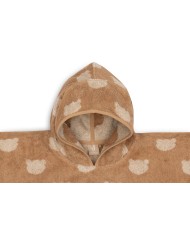 Poncho de Bain Éponge - Jacquard - Teddy bear Biscuit
