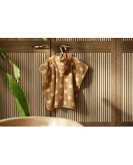 Poncho de Bain Éponge - Jacquard - Teddy bear Biscuit