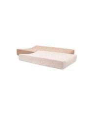 Housse matelas à Langer Éponge 50x70cm Wild rose/Biscuit - 2 Unités