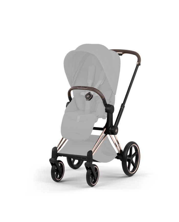 Poussette Priam Style - Châssis et siège - Rosegold | rosegold