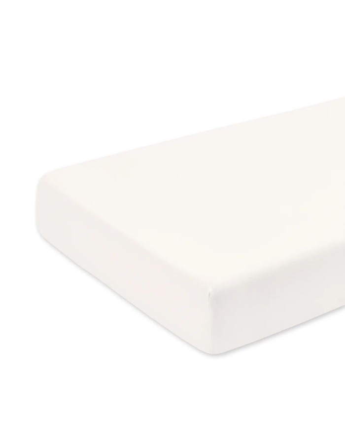 Drap housse jersey parc 75x95 cm 20 ecru