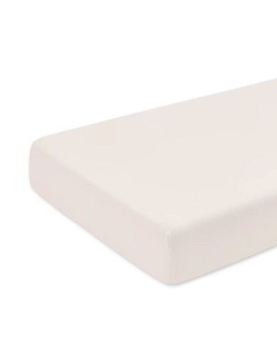 Drap housse jersey lit 60x120 cm 83 sesame