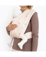 Porte bébé duo PIUMA 20 ecru size 1