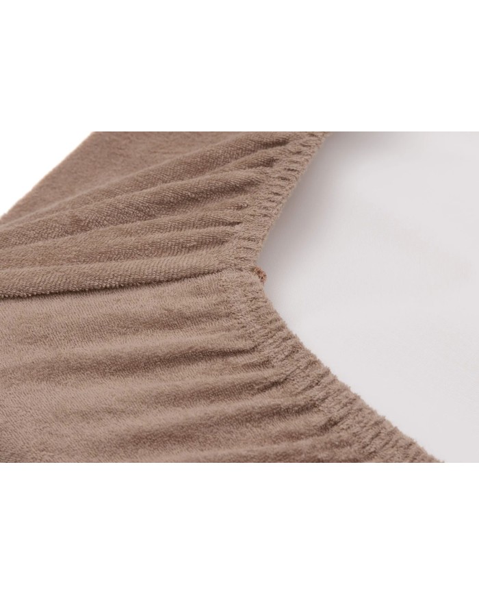Housse matelas à Langer Éponge 50x70cm - Milky Coffee - 2 Unités