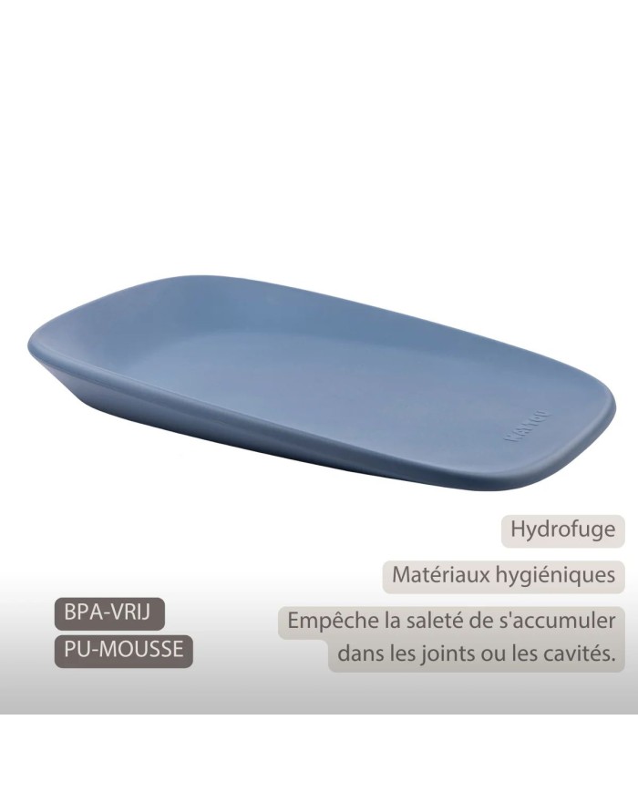 Matelas à langer en mousse PU bleu nuit softy