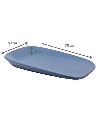 Matelas à langer en mousse PU bleu nuit softy