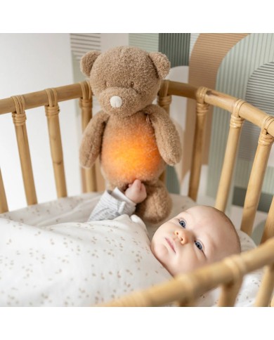 Sleepy veilleuse peluche Ours brun