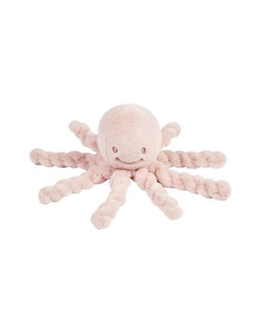 Peluche Pieuvre - Rose - poils courts