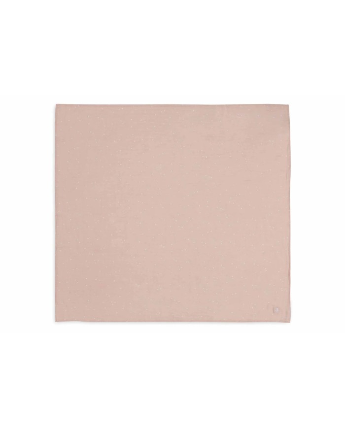 Tétras gaze de coton 115x115cm - Twinkling - 2 Unités - Wild rose