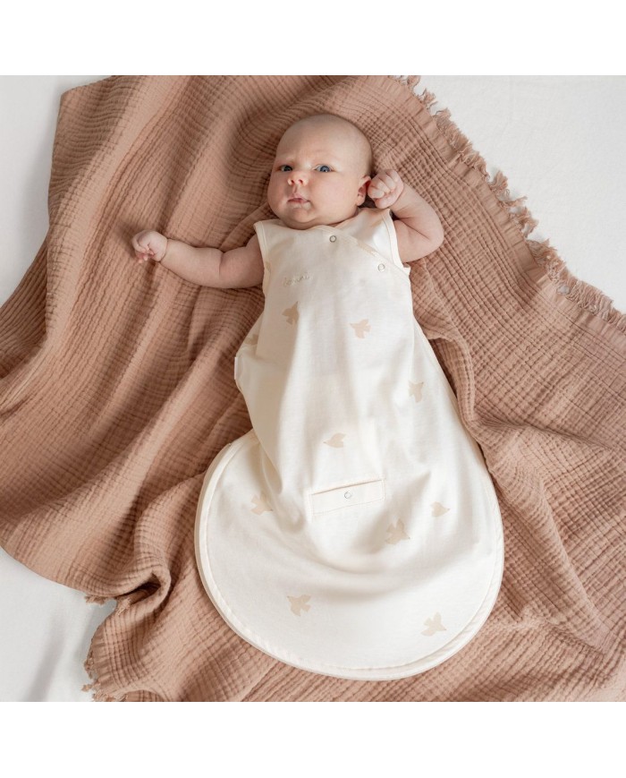 Sac de nuit 1-4m jersey PIUMA 20 ecru - TOG 0.5
