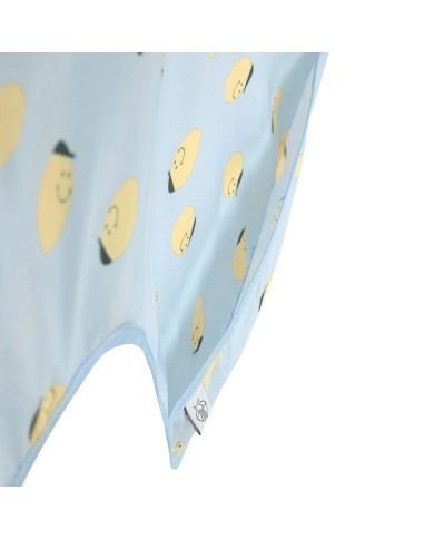 Bavoirs manches longues avec poche (2pcs) - Happy Fruits, Citron