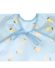 Bavoirs manches longues avec poche (2pcs) - Happy Fruits, Citron