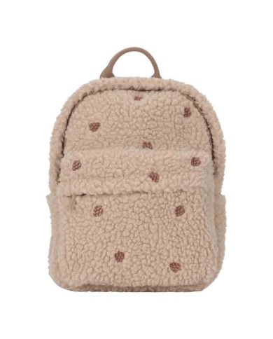Sac à Dos en Teddy Taupe