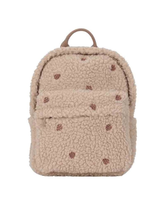 Sac à Dos en Teddy Taupe