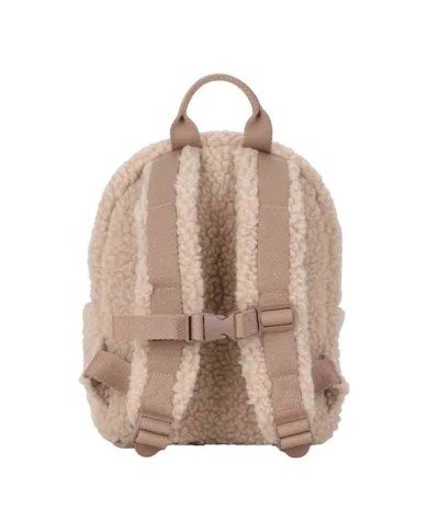 Sac à Dos en Teddy Taupe