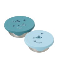 Snackbox inox (lot de 2) - Submarine
