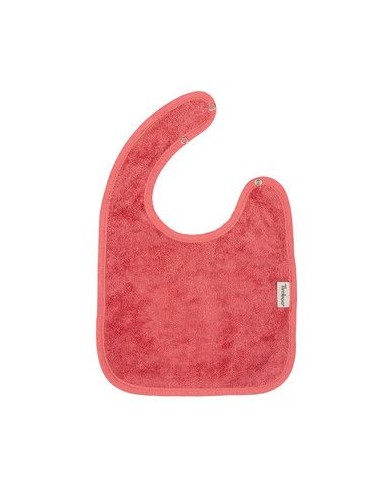 Bavoir waterproof 26x38cm - Raspberry Rose