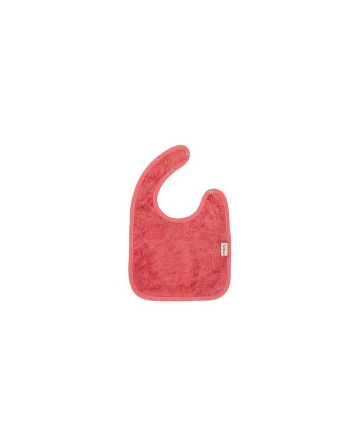 Bavoir waterproof 26x38cm - Raspberry Rose