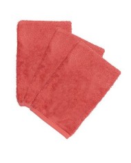Lot de 3 gants de toilette - Raspberry Rose