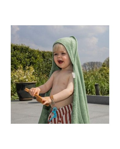 Cape de bain XXL 95x95cm - Aloe Green