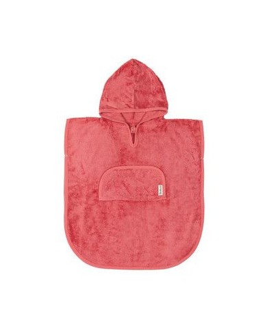Poncho col V 2-4 ans - Raspberry Rose