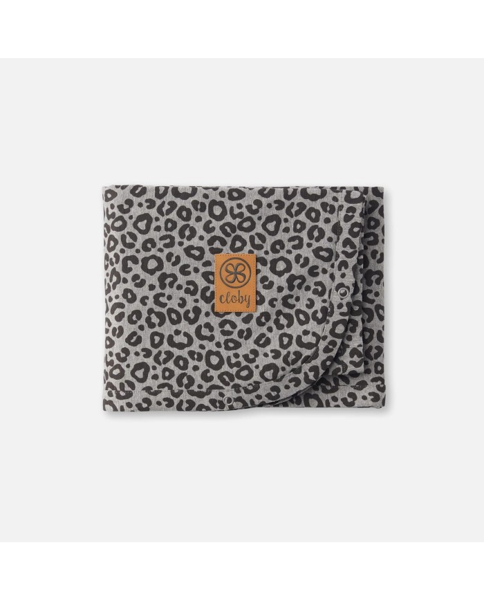Couverture multifonction anti UV UPF 50+ - Leopard Grey