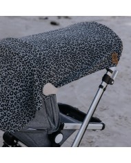 Couverture multifonction anti UV UPF 50+ - Leopard Grey