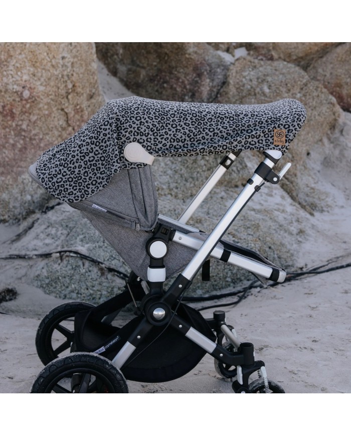 Couverture multifonction anti UV UPF 50+ - Leopard Grey
