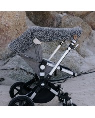 Couverture multifonction anti UV UPF 50+ - Leopard Grey