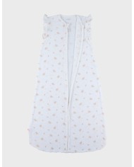 Sac de nuit 100 cm - Mousseline de coton bio - Vintage Flowers