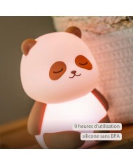 Veilleuse bébé Panda - Beige
