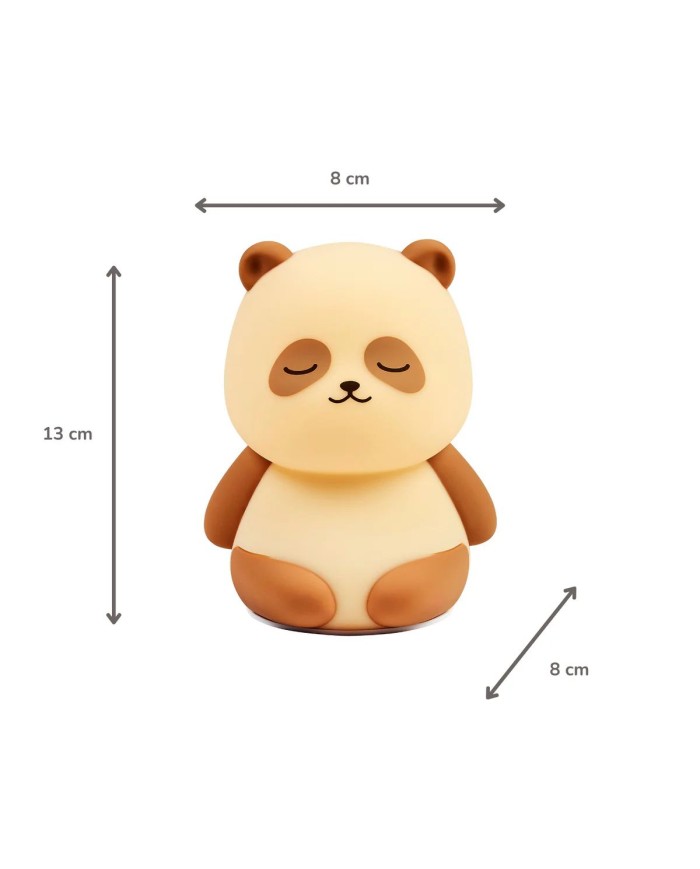 Veilleuse bébé Panda - Beige