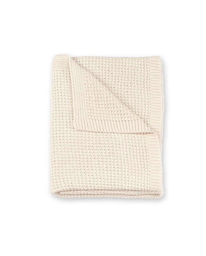Couverture 80x100cm Maille tendresse - Ecru - Tog 1.5