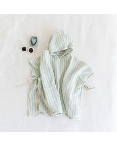 Poncho 9-36 mois Gaze de coton - Relax