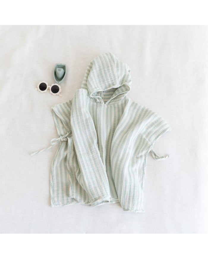Poncho 9-36 mois Gaze de coton - Relax