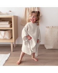 Poncho 9-36 mois Gaze de coton - Sesame