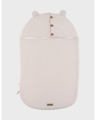 Nid d’ange, mousseline de coton bio - Beige - TOG 1-2