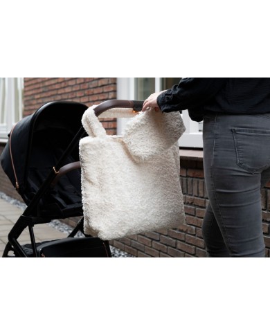 Mom bag Snow blanc cassé - avec étui