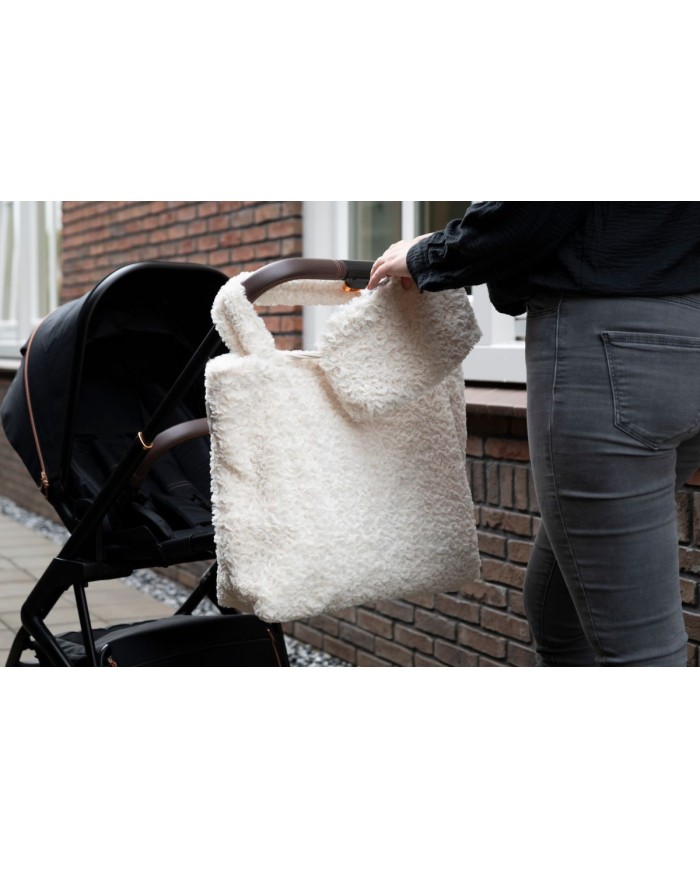 Mom bag Snow blanc cassé - avec étui
