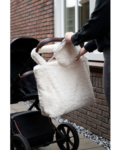 Mom bag Snow blanc cassé - avec étui