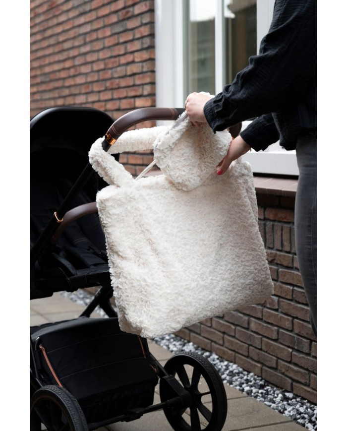 Mom bag Snow blanc cassé - avec étui