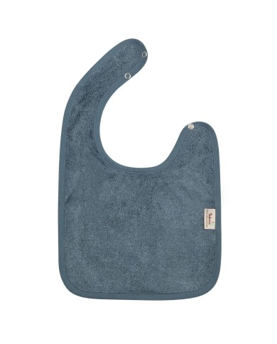 Bavoir waterproof 26x38cm - Marin