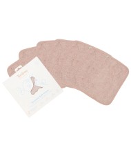 Lingettes réutilisables 20x20cm (6 pieces) - Misty Rose