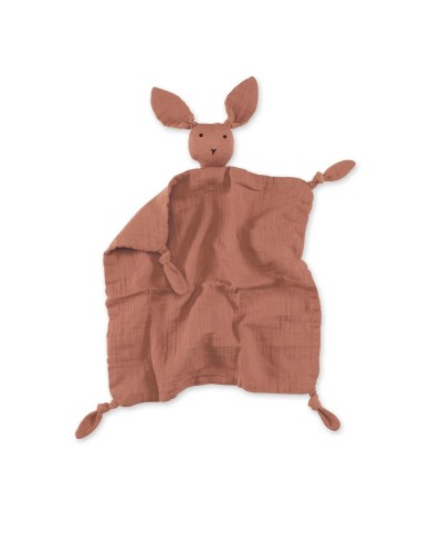 Doudou Bunny 40x40 cm Swady 28 Moka