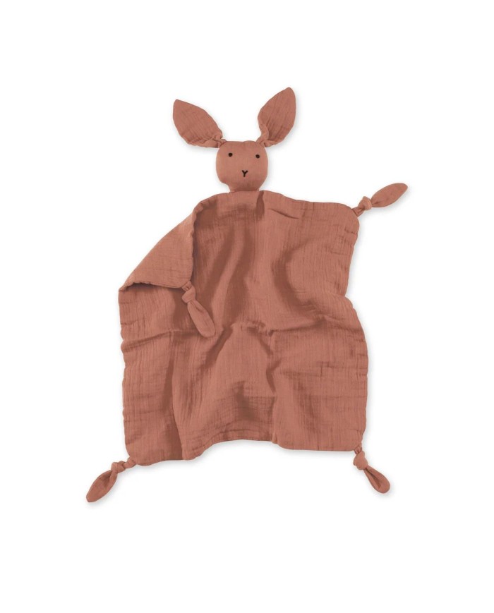 Doudou Bunny 40x40 cm Swady 28 Moka