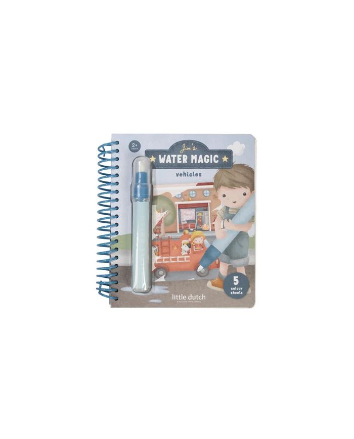 Livre de coloriage à l'eau -Jim