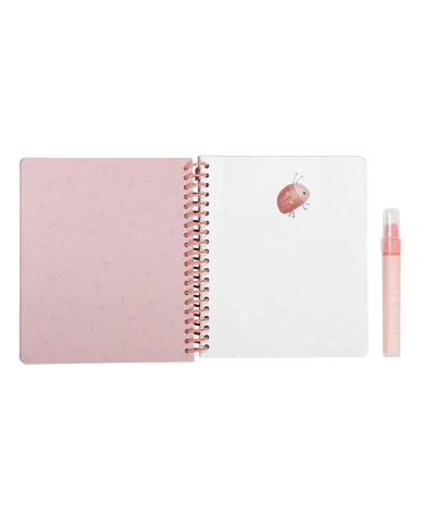 Livre de coloriage à l'eau -Rose