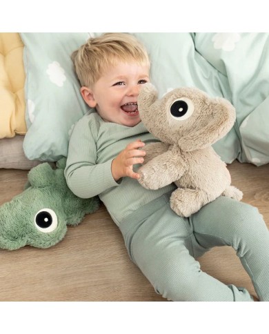 Peluche Câlin - Elphee - Sable - 20 cm