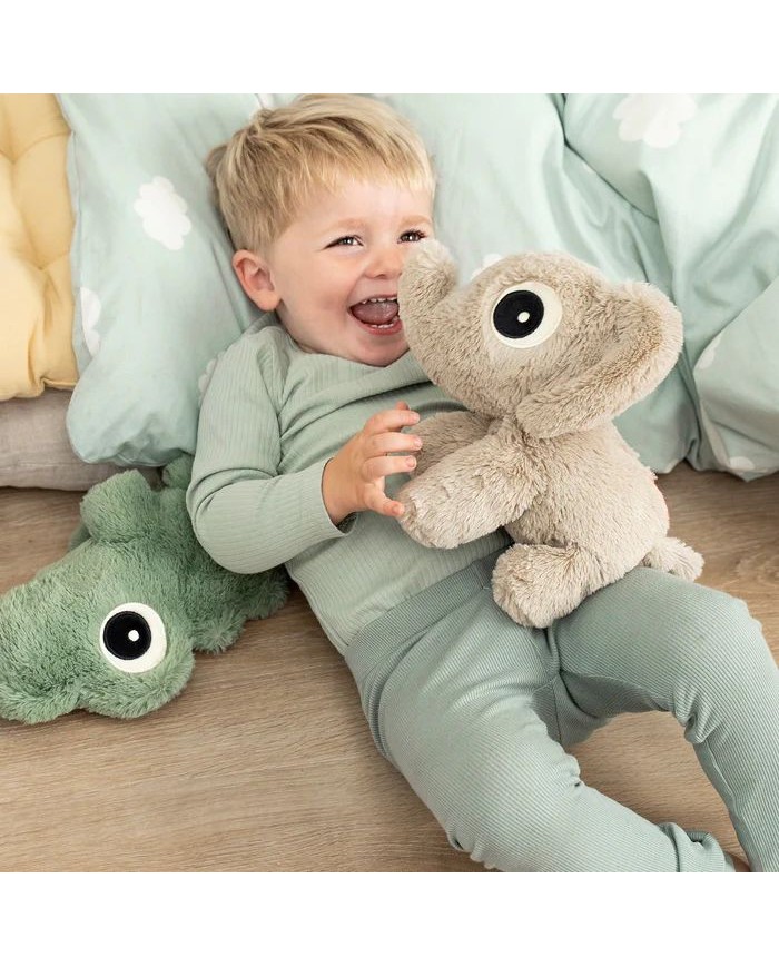 Peluche Câlin - Elphee - Sable - 20 cm